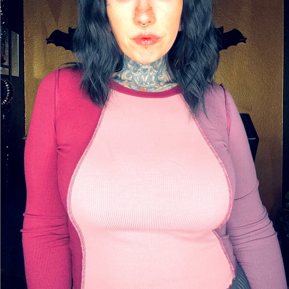 Long Sleeve Crop Top